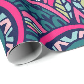 抽象芸術カスタムマンダラアイディア#6 ラッピングペーパー (ロールコーナー)