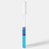 抽象芸術カスタム海波太陽ネオンミニマルホワイト Case-Mate iPhoneケース (裏面 / 右)