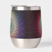 抽象芸術カタツムリカラフルモダンフラクタルアート (右面)