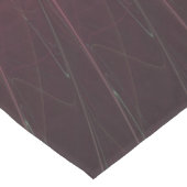 抽象芸術カタツムリカラフルモダンフラクタルアート ショートテーブルランナー (コーナー)