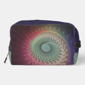 抽象芸術カタツムリカラフルモダンフラクタルアート ドップキット (裏面)