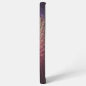 抽象芸術カタツムリカラフルモダンフラクタルアート SAMSUNG GALAXYケース (左側面)