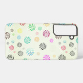 抽象芸術カッコいいスカンジナビアの点 SAMSUNG GALAXYケース (裏面横)