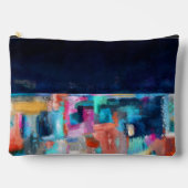 抽象芸術カットソーバッグ アクセサリーポーチ (正面)