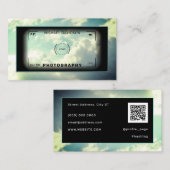 抽象芸術カメラの照準空域 名刺 (正面/裏面)