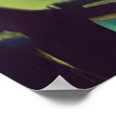 抽象芸術カメラウーマンSci-fi ポスター (角)