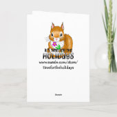 抽象芸術カラフルお母さん | 母の日 カード (裏面)