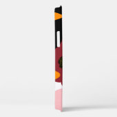 抽象芸術カラフルが花や葉を取る Case-Mate iPhoneケース (裏面 / 右)