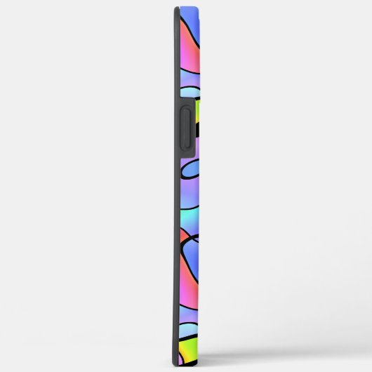 抽象芸術カラフルと明るい色 Case-Mate iPhoneケース (裏面 / 右)