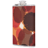 抽象芸術カラフルのシームレスなパターン収集 フラスク (左)