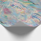 抽象芸術カラフルのラッファンシーピング紙 ラッピングペーパー (角)