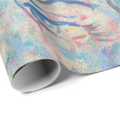 抽象芸術カラフルのラッファンシーピング紙 ラッピングペーパー (ロールコーナー)