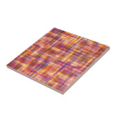 抽象芸術カラフルの水彩筆画 タイル (側面)