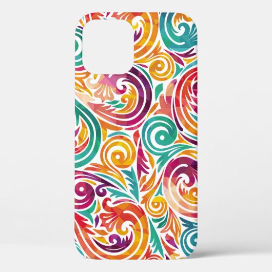 抽象芸術カラフルの背景例のカーニバル Case-Mate iPhoneケース (裏面)