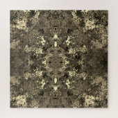 抽象芸術カラフルの鏡/セピア/ ジグソーパズル (横)