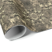 抽象芸術カラフルの鏡/セピア/ ラッピングペーパー (ロールコーナー)