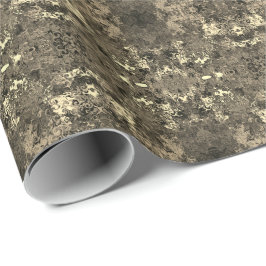 抽象芸術カラフルの鏡/セピア/ ラッピングペーパー