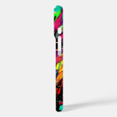 抽象芸術カラフルアニメ女子 Case-Mate iPhoneケース (裏面 / 左)