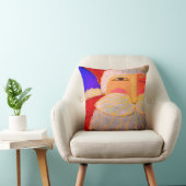 抽象芸術カラフルアートサンタクロース絵画ズ クッション (椅子)