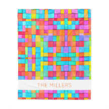 抽象芸術カラフルアートファミリー名モダンおもしろい