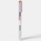 抽象芸術カラフルアートモノグラム名前をカスタムする Case-Mate iPhoneケース (裏面 / 右)