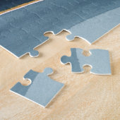 抽象芸術カラフルウォーターカラーアートジグソーパズル ジグソーパズル (側面)