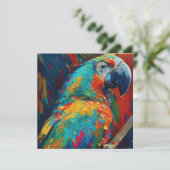 抽象芸術カラフルオウム | ハロー保ズTouch (スタンド正面)