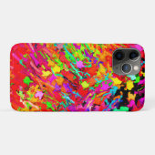 抽象芸術カラフルカオスパターン Case-Mate iPhoneケース (裏面(横))