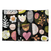 抽象芸術カラフルキッズシームレスパターン。 枕カバー (裏面)