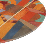 抽象芸術カラフルキュービズムKleeテンプルガーデンズ カッティングボード (角)