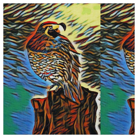 抽象芸術カラフルクワ ファブリック (見本)