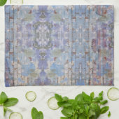 抽象芸術カラフルグラフィティウォールストリートアート キッチンタオル (折り畳み)