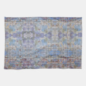 抽象芸術カラフルグラフィティウォールストリートアート キッチンタオル (横)