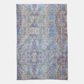 抽象芸術カラフルグラフィティウォールストリートアート キッチンタオル (縦)