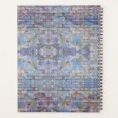 抽象芸術カラフルグラフィティウォールストリートアート プランナー手帳 (裏面)