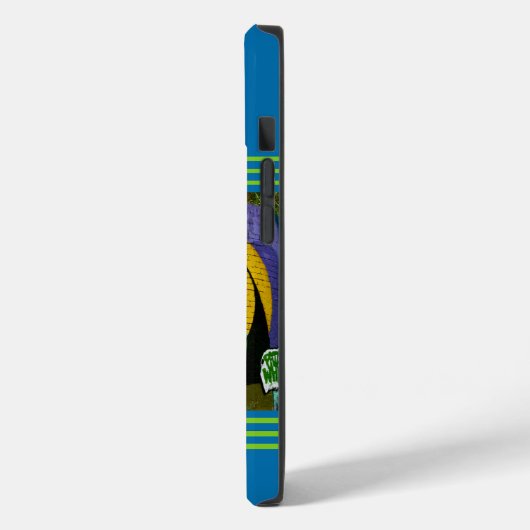 抽象芸術カラフルグラフィティ通りアーパーソナライズされたト Case-Mate iPhoneケース (裏面 / 左)