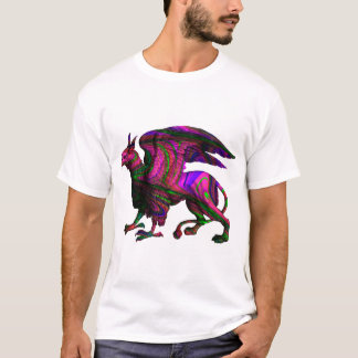抽象芸術カラフルグリフィンインフィニティアクティブTシャツ Tシャツ