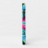 抽象芸術カラフルグローのパターン Case-Mate iPhoneケース (裏面/左)