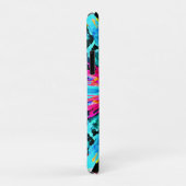 抽象芸術カラフルグローのパターン Case-Mate iPhoneケース (裏面/右)