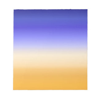 抽象芸術カラフルサンライズインスパイアアートワーク ノートパッド