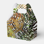 抽象芸術カラフルジャングル フェイバーボックス (裏面サイド)