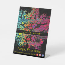 抽象芸術カラフルソーシャルメディアのビジネス情報