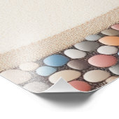 抽象芸術カラフルツリーデザイン フォトプリント            (角)