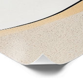 抽象芸術カラフルツリーデザイン ポスター (コーナー)