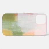 抽象芸術カラフルデザイン。汎用性芸術的:ブルー Case-Mate iPhoneケース (裏面 (横))