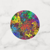 抽象芸術カラフルトワイラー/ コンフェッティ (スモール正面)