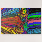 抽象芸術カラフルトワイラー/プッシュ&ピンチ/ ジグソーパズル (横)