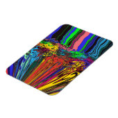 抽象芸術カラフルトワイラー/プッシュ&ピンチ/ マグネット (左側)