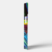 抽象芸術カラフルトワイラー/プッシュ&ピンチ/ Case-Mate iPhoneケース (裏面 / 右)