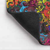 抽象芸術カラフルトワイラー/ マウスパッド (コーナー)